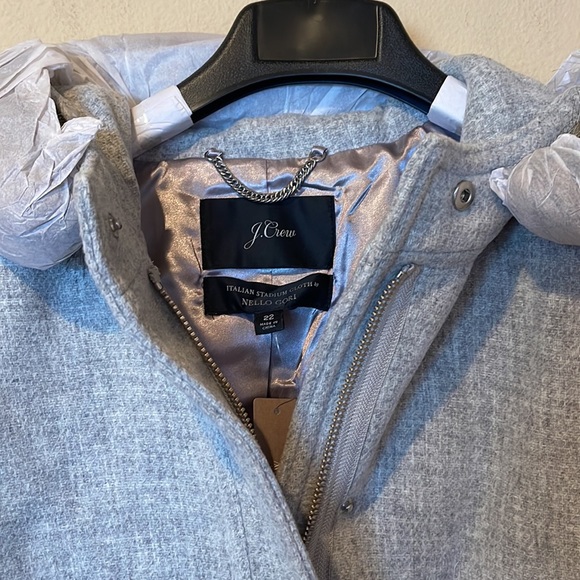 NWT J. Crew Chateau Stadium Cloth Parka - Picture 6 of 7
